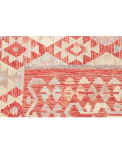 Tappeto Kilim Afghanistan marrone giallo 177x236