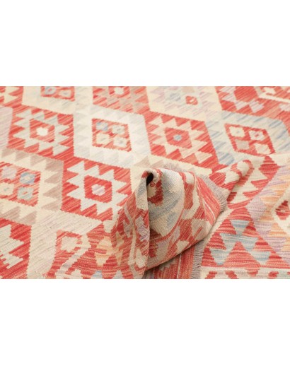 Tappeto Kilim Afghanistan marrone giallo 177x236