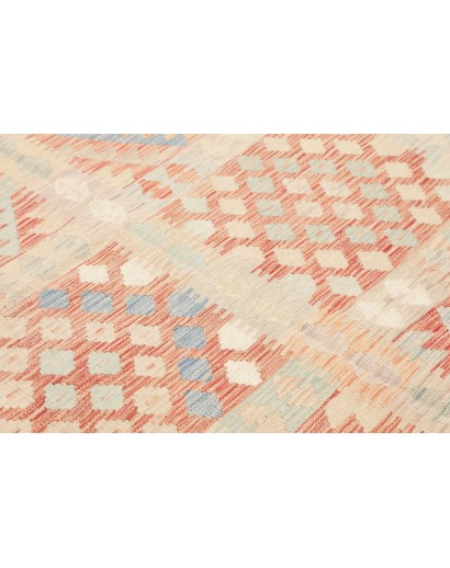 Tappeto Kilim Afghanistan beige rosso 171x250