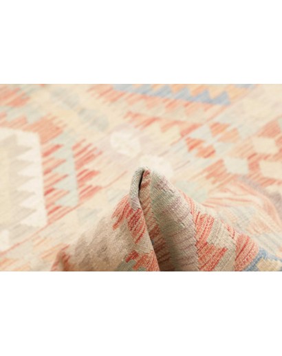 Tappeto Kilim Afghanistan beige rosso 171x250