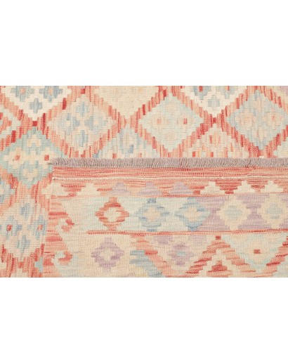 Tappeto Kilim Afghanistan giallo arancione 183x246