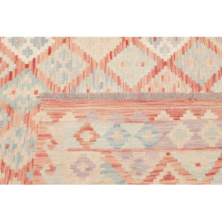 Tappeto Kilim Afghanistan giallo arancione 183x246