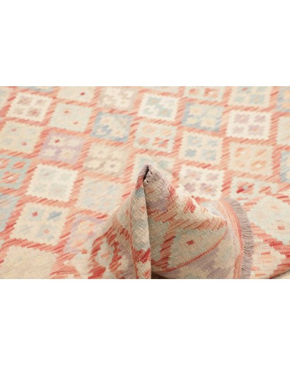 Tappeto Kilim Afghanistan giallo arancione 183x246