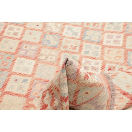 Tappeto Kilim Afghanistan giallo arancione 183x246
