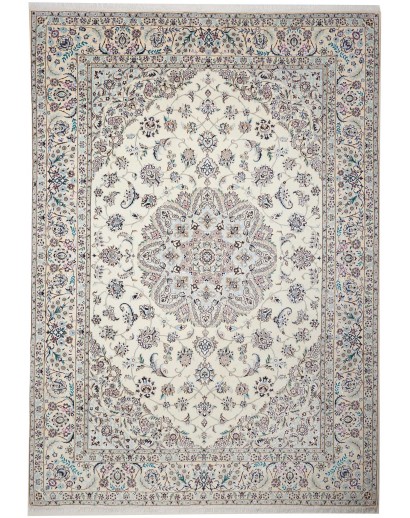 Tappeto Nain 9La Persia beige bianco 253x360