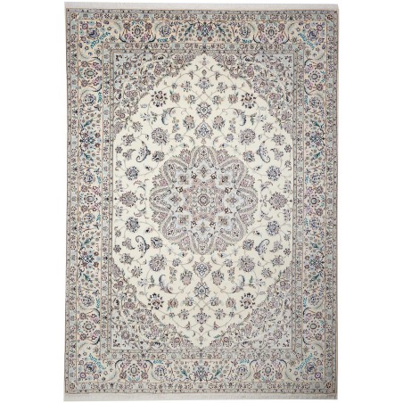 Tappeto Nain 9La Persia beige bianco 253x360