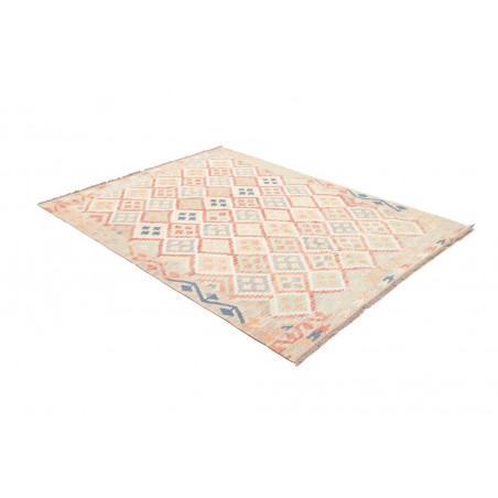 Tappeto Kilim Afghanistan giallo marrone 150x202