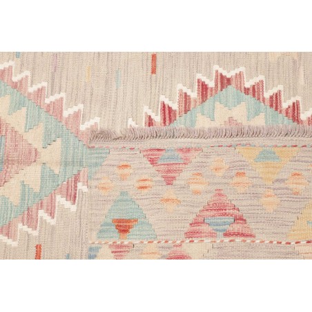 Tappeto Kilim Afghanistan bianco 142x198