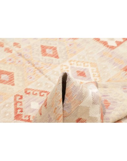 Tappeto Kilim Afghanistan giallo rosso 149x195