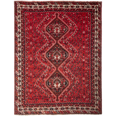 Tappeto Shiraz Persia marrone giallo 225x300