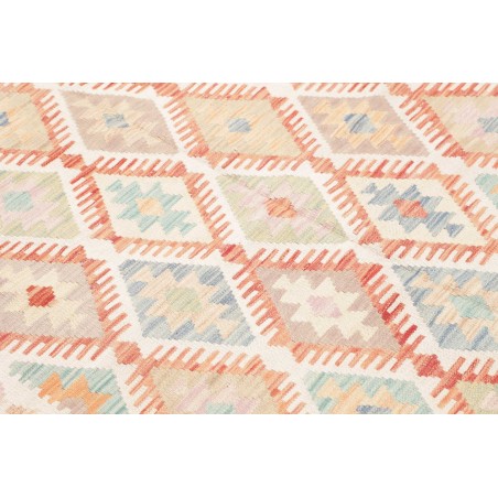 Tappeto Kilim Afghanistan bianco 148x197