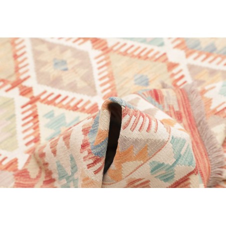 Tappeto Kilim Afghanistan bianco 148x197