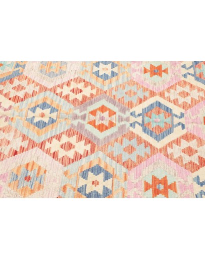 Tappeto Kilim Afghanistan bianco 154x200