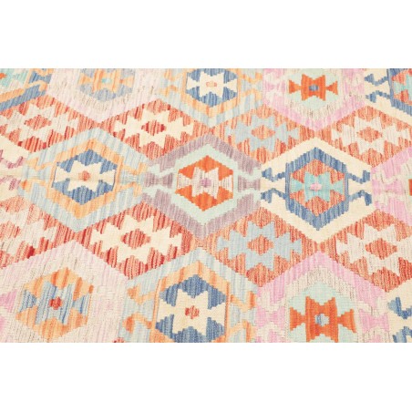 Tappeto Kilim Afghanistan bianco 154x200
