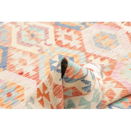 Tappeto Kilim Afghanistan bianco 154x200
