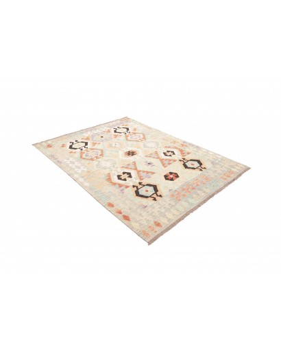 Tappeto Kilim Afghanistan bianco 149x201