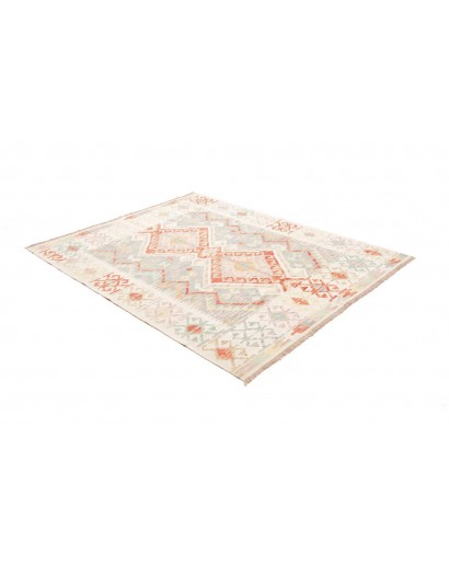 Tappeto Kilim Afghanistan bianco 157x198