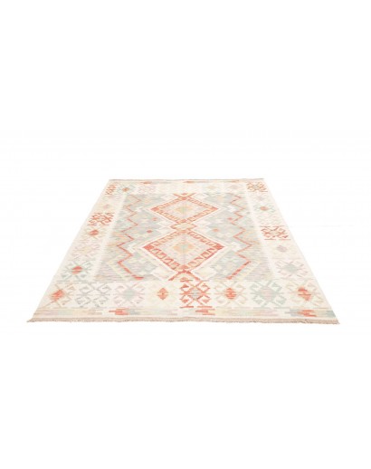Tappeto Kilim Afghanistan bianco 157x198