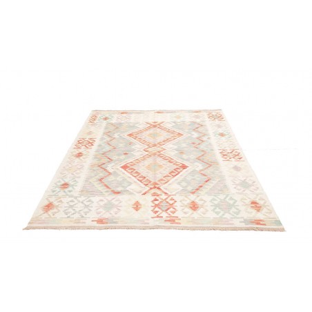 Tappeto Kilim Afghanistan bianco 157x198