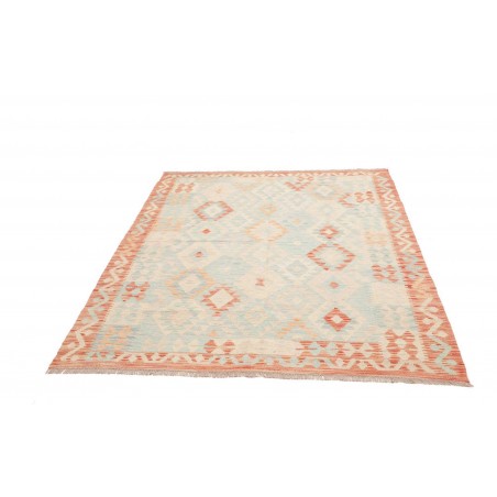 Tappeto Kilim Afghanistan bianco 153x196
