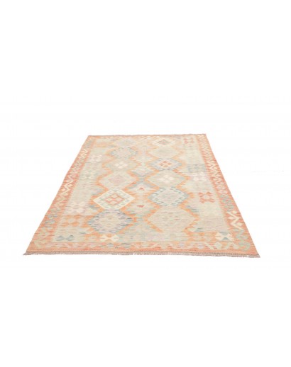 Tappeto Kilim Afghanistan bianco 144x204