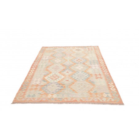 Tappeto Kilim Afghanistan bianco 144x204