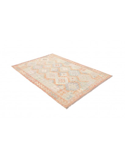 Tappeto Kilim Afghanistan bianco 144x204