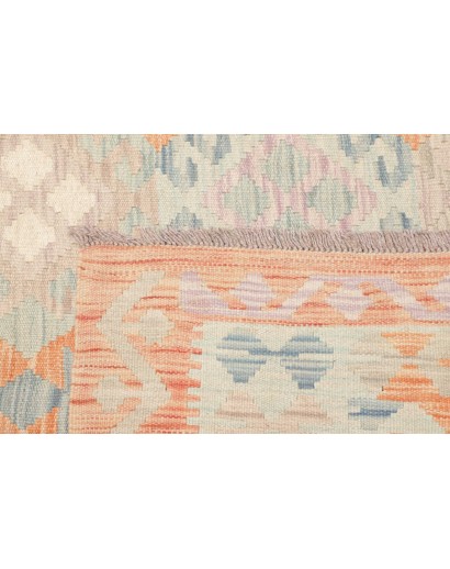 Tappeto Kilim Afghanistan bianco 144x204