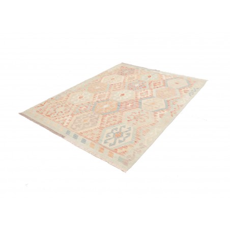 Tappeto Kilim Afghanistan bianco 152x200
