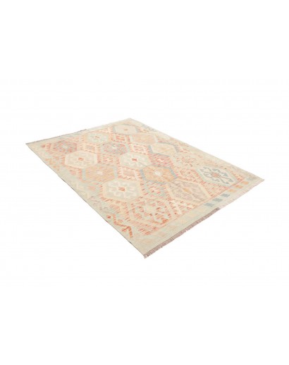 Tappeto Kilim Afghanistan bianco 152x200