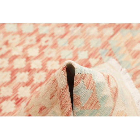 Tappeto Kilim Afghanistan bianco marrone 154x192