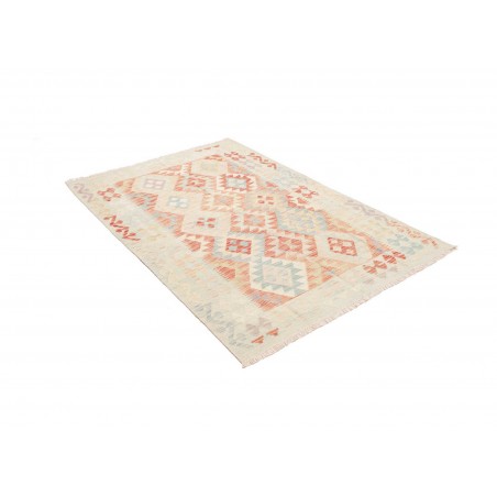 Tappeto Kilim Afghanistan bianco 124x181
