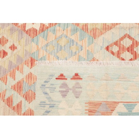 Tappeto Kilim Afghanistan bianco 124x181