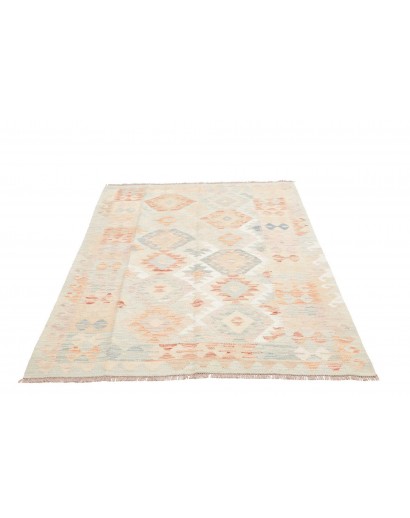 Tappeto Kilim Afghanistan bianco 122x179