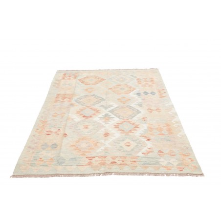 Tappeto Kilim Afghanistan bianco 122x179