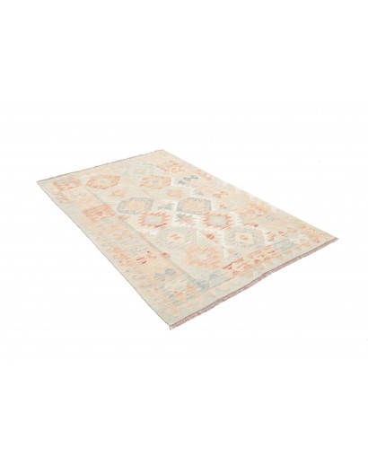 Tappeto Kilim Afghanistan bianco 122x179