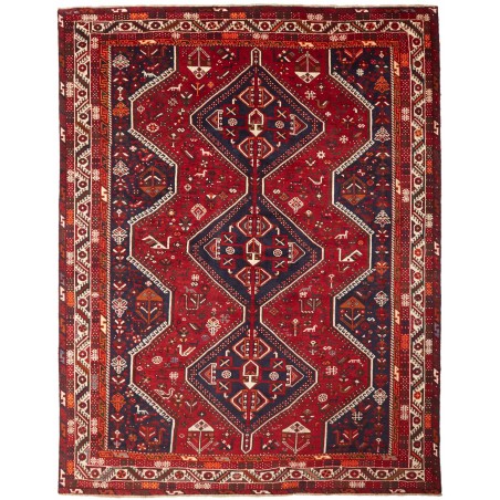 Tappeto Shiraz Persia marrone giallo 220x290