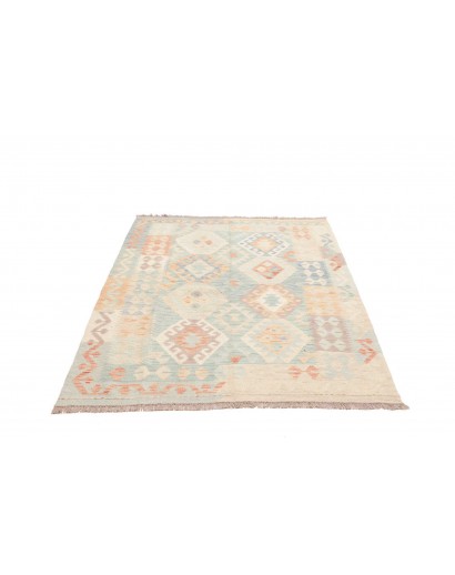 Tappeto Kilim Afghanistan bianco 125x183