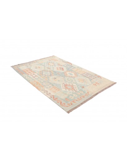 Tappeto Kilim Afghanistan bianco 125x183