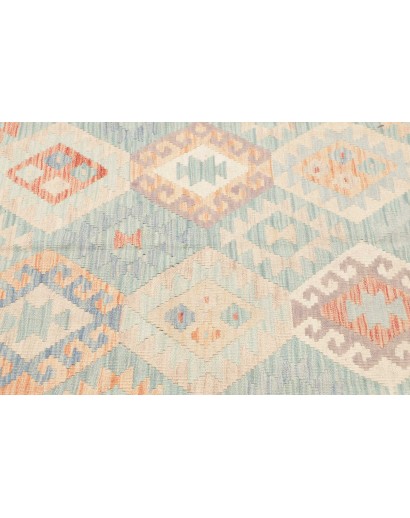 Tappeto Kilim Afghanistan bianco 125x183