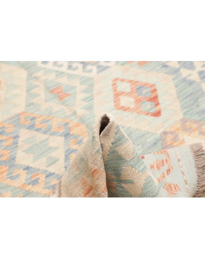 Tappeto Kilim Afghanistan bianco 125x183