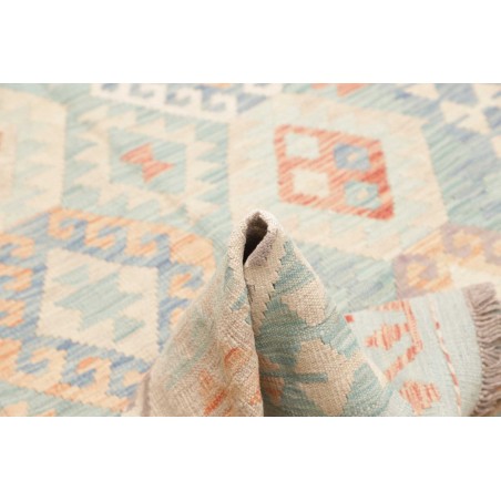 Tappeto Kilim Afghanistan bianco 125x183