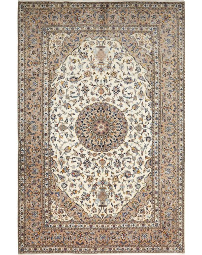 Tappeto Kashan Persia marrone 202x302