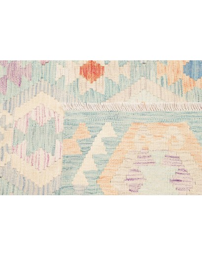 Tappeto Kilim Afghanistan bianco 124x177