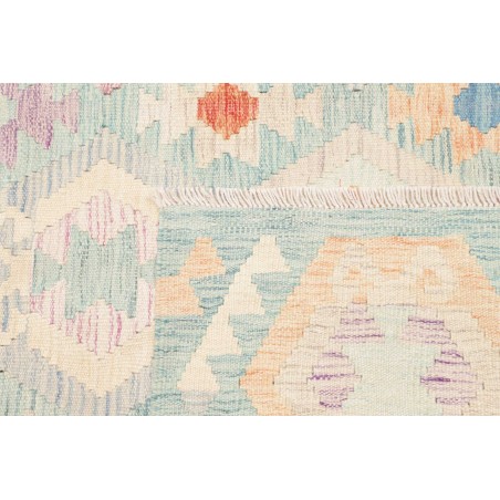 Tappeto Kilim Afghanistan bianco 124x177