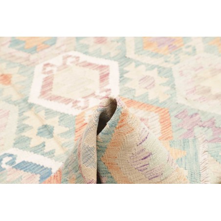 Tappeto Kilim Afghanistan bianco 124x177
