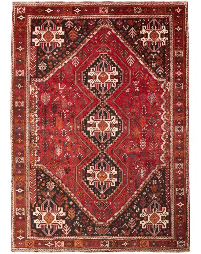 Tappeto Shiraz Persia marrone grigio 215x300