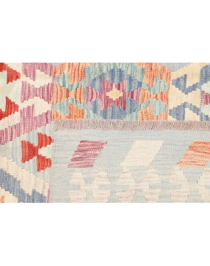 Tappeto Kilim Afghanistan bianco 127x174