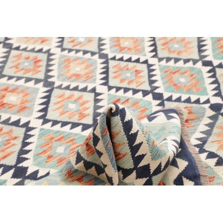 Tappeto Kilim Afghanistan bianco 250x354