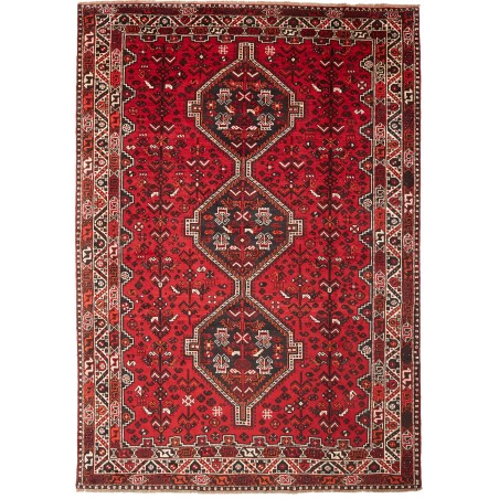 Tappeto Shiraz Persia marrone giallo 222x315